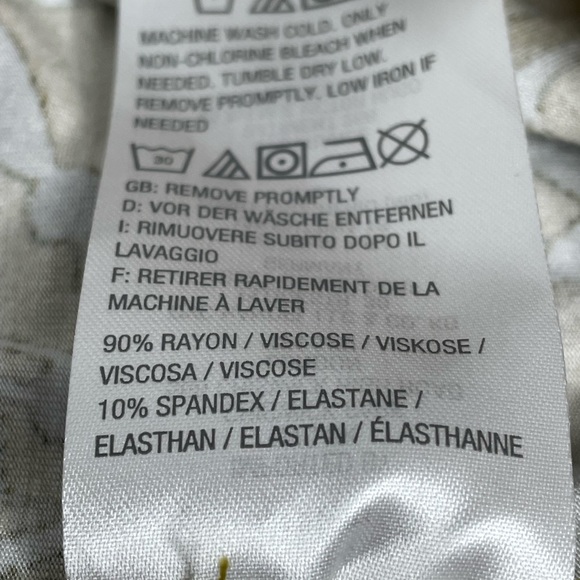 Logo by Lori Goldstein Tunic Ruffle Front Long Sleeve Sz L - Picture 5 of 8